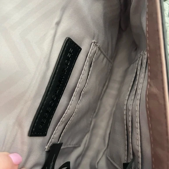 Rebecca Minkoff Brown Quilted Crossbody Bag - Picture 5 of 6